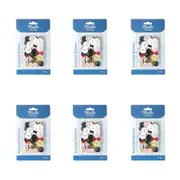 6x 65pc Malli Sewing Assorted Sewing/Crafting Button Kit Set Multi-Size Pack