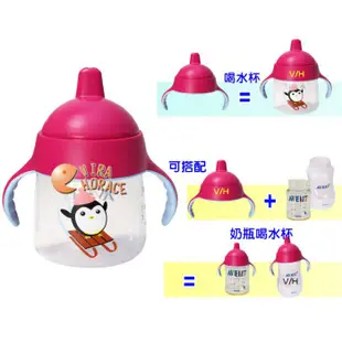 AVENT 企鵝鴨嘴吸口水杯260ML 12個月以上寶寶使適用 輕鬆吸 不漏水 幫助寶寶輕鬆轉換水杯 HORACE