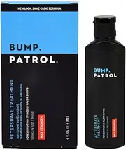 (120ml, Single) - Bump Patrol Maximum Strength Aftershave Formula - After Shave Solution Eliminates Razor Bumps and Ingrown Hairs - 120mls