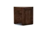VI Sedona 2 Drawer Solid Timber Bedside Table