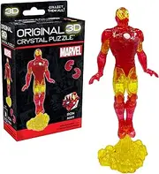 BePuzzled, Marvel Iron Man Super Hero Original 3D Crystal Puzzle, for Puzzlers Ages 12 and Up
