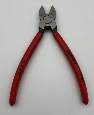 Knipex 72 01 160, Diagonal Pliers for Flush Cutting Plastics, 6 1/4" Germany