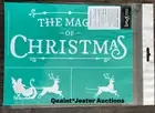 THE MAGIC OF CHRISTMAS NEW Chalk Couture Transfer RETIRED Stencil 8.5"x11"