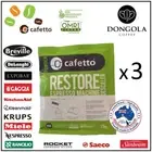 3PK Espresso Coffee Machine Descaler Breville Jura DeLonghi Gaggia Saeco Sunbeam