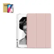 StylePro combo, iPad mini 6 folio case + screen-protector, pink