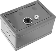 Homoyoyo Box Lock Box Mini Safe with Combination and Key Lock Portable Small Security Box for Jewelry Important Documents Valuables Multi Function Lockable Storage