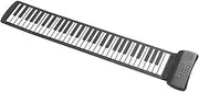 ibasenice 61-key Roll-up Piano Hand Roll Electronic Keyboard Portable Silicone for Music Lovers