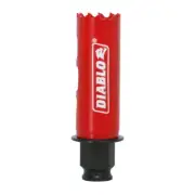 Diablo 1 in. Dia. x 2-3/8 in. L Bi-Metal Hole Saw 1 pc.