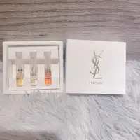 在飛比找蝦皮購物優惠-YSL 針管三件組 自由不羈淡香精.黑鴉片淡香精.慾望巴黎淡