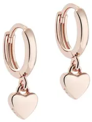 Ted Baker Gold Tone HARRYE: Tiny Heart Huggie Earrings (D09162) | $69