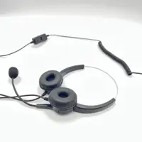 在飛比找蝦皮商城優惠-【仟晉資訊】專用終端話機耳機麥克風 雙耳耳機麥克風 含調音靜