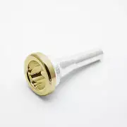 Genuine Denis Wick 24K Gold Rim & Cup Euphonium Mouthpiece, Steven Mead, SM2M