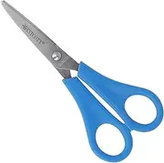 Westcott E-21595 00 Kids Scissor Witch cm-Scale, Pointed tip, 5"/13 cm, Blue