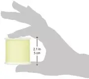 Glow-In-The-Dark Machine Embroidery Thread 100yd Yellow