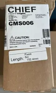 Chief CMS006 Universal Projector Ceiling Mount - Adjustable & Durable