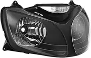 Motorcycle Front Headlight Head Light Lamp Clear Compatible with KAWASAKI Ninja ZX12R ZX-12R 2000 2001