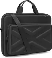 MOSISO Hard Shell Laptop Case for Men Women,Computer Bag,Laptop Bag with Front Pocket & Shoulder Strap