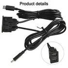 Sleek Design Car Dual USB Interface Socket with Quick Connect 145CM Cable