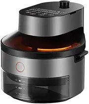 Air Fryer Oven Combo 5.5 Quart, Convection Toaster Oven Dehydrator, Air Fryer with Rotisserie and Racks, Large Capacity Airfryer for Family