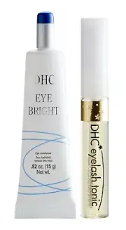 DHC Eye Bright and Eyelash Tonic, includes four free samples