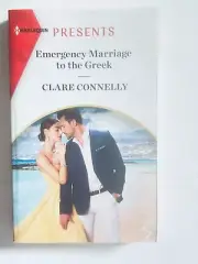 HP #4034 September 2022 Emergency Marriage to the Greek by Clare Connelly NEW