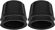 BESTOYARD 2pcs ATV Wheel Hub Rubber Caps for Easy Installation Tire Rim Covers for Trailers Golf Carts and Go Karts Reliable Dust Protection for Enhanced Wheel Maintenance