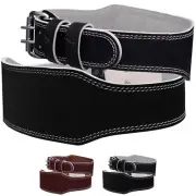 Mytra Fusion Leather 4 inch Weightlifting Belt Power Lifting Back Support Belt
