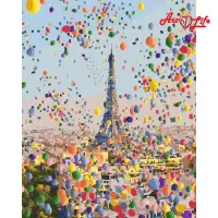 在飛比找momo購物網優惠-【ArtLife 藝術生活】DT069_繽紛巴黎40*50C