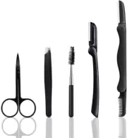 Eyebrow Razor, 5 in 1 Eyebrow Kit, Professional Eyebrow Grooming Set, Eyebrow...