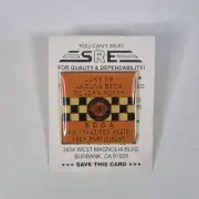 VTG LAGUNA SECA Golden Poppy SCCA SAN FRAN. 1997 PARTICIPANT Racing PIN NOS