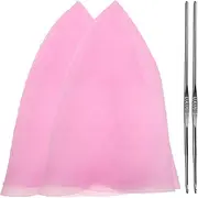 PLAFOPE Highlight Hat Kit 2 Pack Silicone Coloring Cap Hooks Frosting Tool Hair Dyeing Tool for Salon Professionals Home Highlights