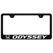 Honda Odyssey UV Print Polycarbonate License Plate Frame (Black) (for: Honda)