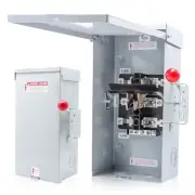 100A Generator Transfer Switch 24000W General-Duty Double-Throw Safety Switch