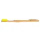 Wombat Adult Bamboo Toothbrush - Yellow