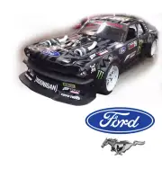 1:10 RC Clear Lexan Body Shell KIT - Ken Block Hoonicorn #43 - INCLUDING TURBOS