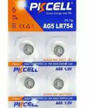 4X LR754 AG5 SR754 G5 SR48 393 193 309 D309 1.5V Alkaline Button Cell Battery