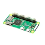 Raspberry Pi Zero WH With Pre-soldered GPIO Header 1GHz BCM2835 Single-Core CPU, [SC0065]