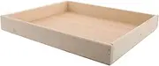 TOYANDONA Mini Square Sandbox for Multi Use Sand Play Tray for Storage Container for Indoor and Outdoor Fun Develops Creativity and Organization Skills