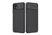 For Samsung Galaxy A22 5G Case, Nillkin CamShield Series Slim Stylish Protective Case with Slide Camera Cover (Black)