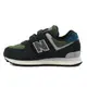 New Balance 574 NB 574 魔鬼氈 運動鞋 中童 抹茶 R9835 (PV574KBG)