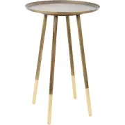 Renwil TA112 Pawn 23 X 15 inch Antique Brass Side Table