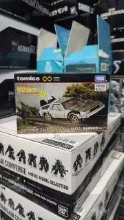 Tomica Premium Unlimited Back to the Future Part III 3 Railway Wheel Time Machin