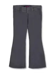 French Toast Little Girls' Flat Front Flare Pants (Sizes 4 - 6X)