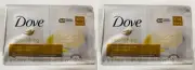 2 X Dove Nourishing Beauty Cream Bar Soap 4 X 90g (TOTAL 8 BARS)