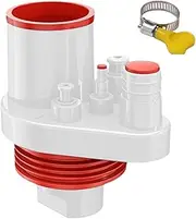 Sink Drain Pipe, Under Sink Plumbing Kit, 3.94x4.33 Inches Sewer Adapters, Heavy Duty Versatile Fittings for Bathroom Shower Bathtub RV Outdoor Basement Floor Septic Tank Access