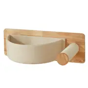 Sopa Pet Minimalist Cat Wall Shelf With Scratching Pole