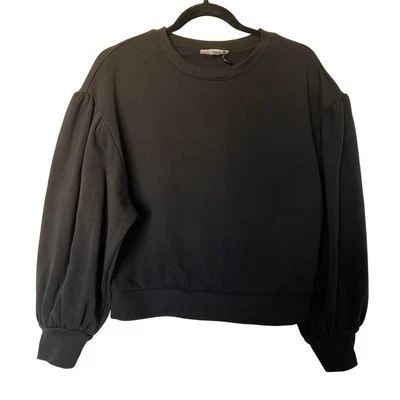Prologue Women's Black Dolman Sleeve Pullover Sweatshirt - Size Medium - NWT