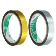 Washi Tape Set 18mm Wide for DIY Crafts, Gold Tone, Silver Tone