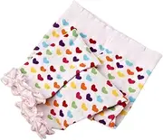 [Jefferies Socks] Baby-Girls Newborn Pima Cotton Heart Rhumba Footless Tights