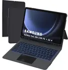 for Samsung Galaxy Tab S9 FE+ / Plus /S10+ 12.4 inch Keyboard Case - Black